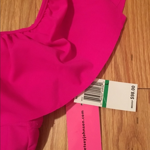 CLOSE OUT PRICE Betsy Johnson swimsuit size L - Picture 2 of 5